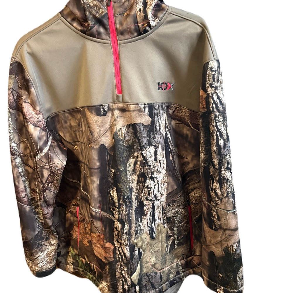 Women’s 10X Camouflage Jacket with Pink Accents